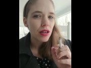 Preview 1 of Smoking Fetish Custom Order - The Next Day (Another "William Only" Video)