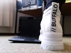 Laptop Crushing with Buffalo Boots (Trailer)