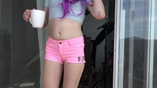 Cutie Sucks My Dick Outside Lots Of Ball Looking 18 Year Old Anime Hair