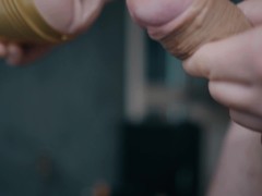 Big veiny white cock fucking fleshlight. Lots of cum!!! 4K