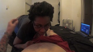 Ebony Queen Can't Seem To Stop Adoring Her King In The Most Clumsy Ways