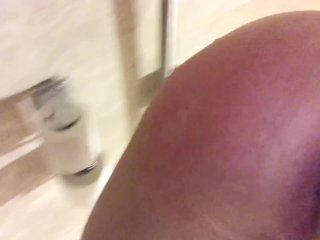 Twink empties boy pussy after spank and fuck