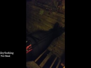 Post Bar Smoke and Boob Tease