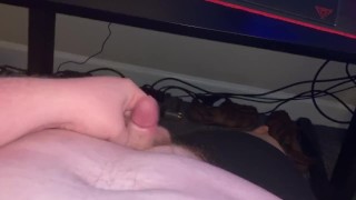 Fat Solo Ginger Finally Cums