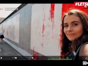 Preview 1 of Horny Hostel - Petite 18 yo Vlogger Girl Gets Fucked In Hostel - LETSDOEIT