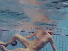 Nastya super underwater hot babe from Russia