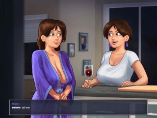cartoon porn, big tits, gamer girl, cartoon