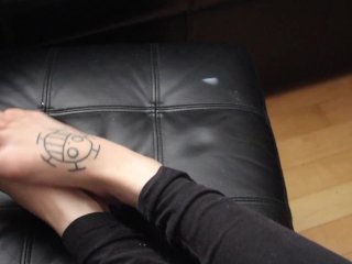 Playing_With My_Feet While I wait for a Foot Slave