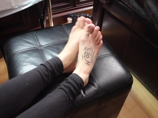 Playing With My_Feet While I Wait for a_Foot Slave
