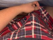 Preview 5 of Cum soaks through my boxers under the blankets