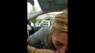 MILF Whore leashed up sucking cock on knees in 4K facial blast the slut TX