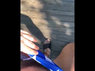 Walking Around Fire Island with a Hard On