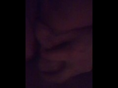 Fucking myself in the tub