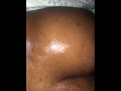 Young Ebony Takes BBC w/ Cumshot 