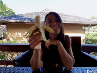 Naughty Danika shows her blowjob skills to get pounded screenshot number 0
