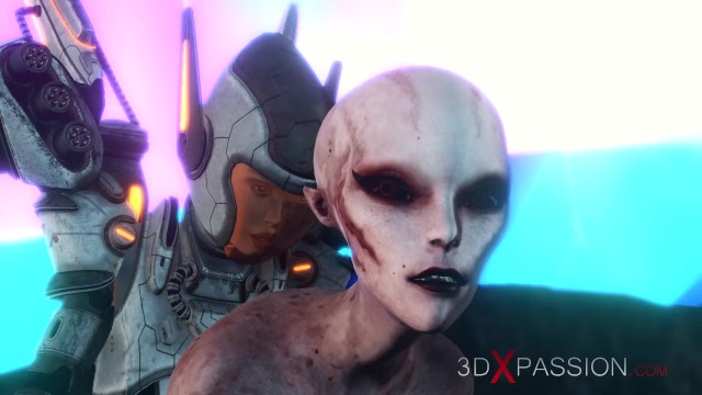 Alien Lady Porn - Full Video - Female alien gets fucked hard by sci-fi explorer in spacesuit  on exoplanet | Pornhub