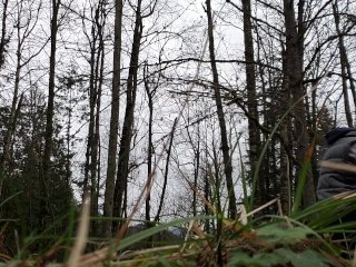 Forest Piss Caught On Camera