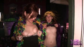 Mardi Gras Is The Ultimate Flashing Expo Awesome Tits!
