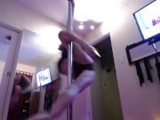 Preview 3 of peppermintdusty: Peppermint Pole Dancing in Pink Heels