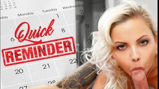 VRConk Blond Mujer POV Mamada Porno VR