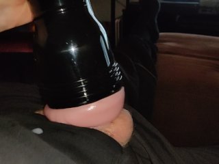 Solo Male Moans While Fucking Fleshlight - Huge Creampie (ASMR)