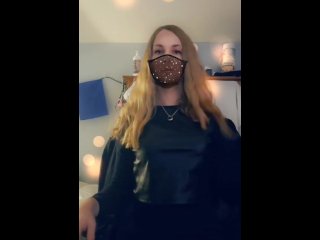 Sexy Tranny Girl Fucks Her Asshole Upskirt Futanari