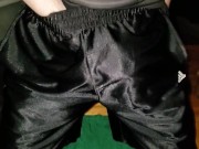Preview 4 of I cum through my Nike basketball shorts