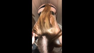 In The Fitting Room I Quickly Did A Blowjob And A Handjob