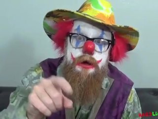 pornstar, clown magic, mouth fetish, Boppy Clownberg