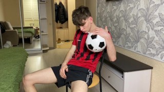 Amazing Strong ORGASM, After Hard Football Training / FIFA / Young / Hot