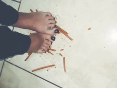 I step on you like a filthy worm!