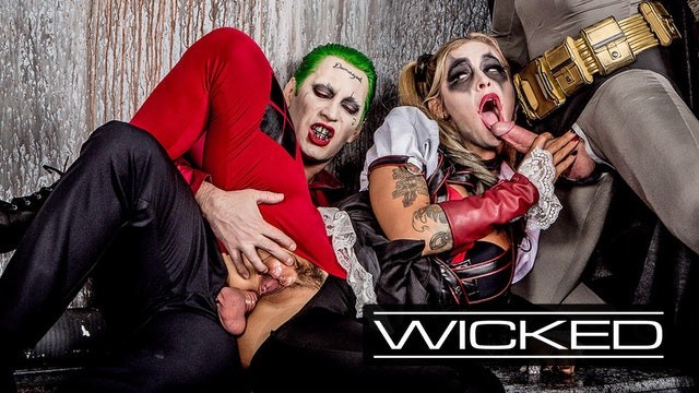 640px x 360px - Wicked - Harley Quinn Fucked by Joker & Batman - Pornhub.com