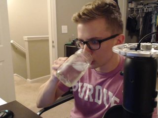 Stepbro Drinks Ice Water and Applies Stepsister's Vaseline