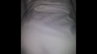 Horny Step-Sister In The Morning Fucking Her Brother Under The Sheets