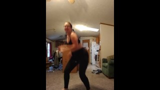 Girlfriend Working Out
