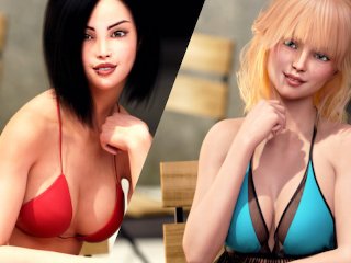 3dcg, porn game, pc game, teenager redhead