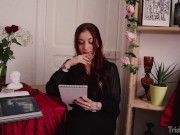 Preview 3 of JOI - Art student gives you masturbation instructions | Trish Collins.