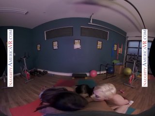 Naughty America Gabbie Carter, LaSirena69, & Skye Blue Fuck A Peeper