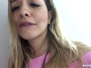 Naughty_Anastaxia Lynn Playing with Her Pussy on a Plane - Public Risky