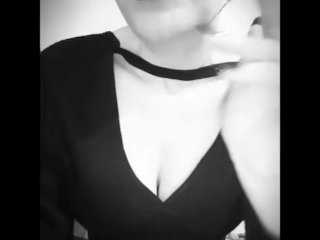 Let's smoke a cigarette together while I show you my boobs!