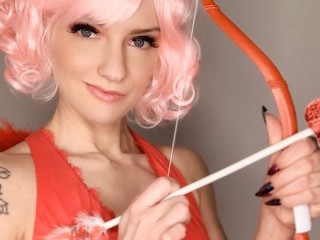 Valentine's Day Cumming with Cupid Starring Allie Awesome