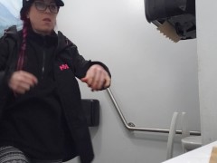 Late NIGHT PiSS In Gas Station Sink