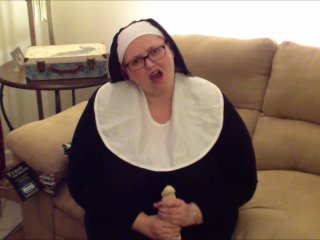 naughty nuns, chubby, bbw domination, bbw costume