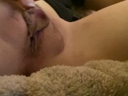 Preview 6 of jerking, edging, and ruining my swollen clit