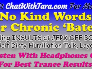 Hurling Insults At Jerk Off Boi's_Masturbation Humiliation_Erotic Audio JOI