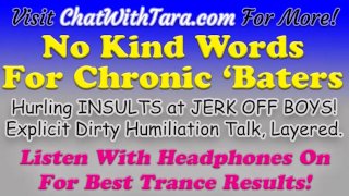Hurling Insults At Jerk Off Boi's Masturbation Humiliation Erotic Audio JOI