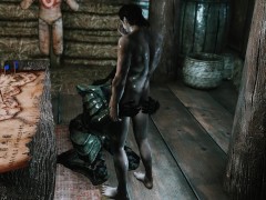 天际 兽人女英雄跟养子的性爱游戏 - Screenshot 3 of 16 - 3d Hentai