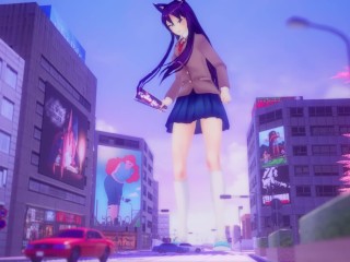 Giantess Growth DDLC: Mile High Club