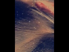 Horny AF... touching my Hairy pink Ebony pussy