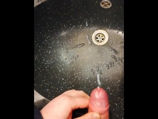 Quick one in public bathroom